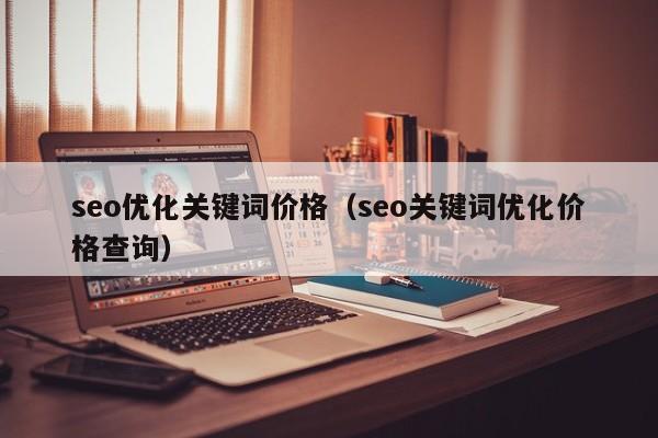 seo优化关键词价格（seo关键词优化价格查询）