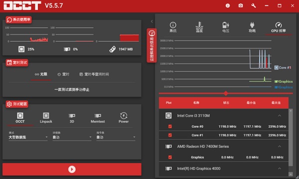 OverClock Checking Tool中文单文件版 v10.1.6下载