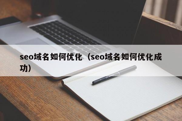 seo域名如何优化（seo域名如何优化成功）