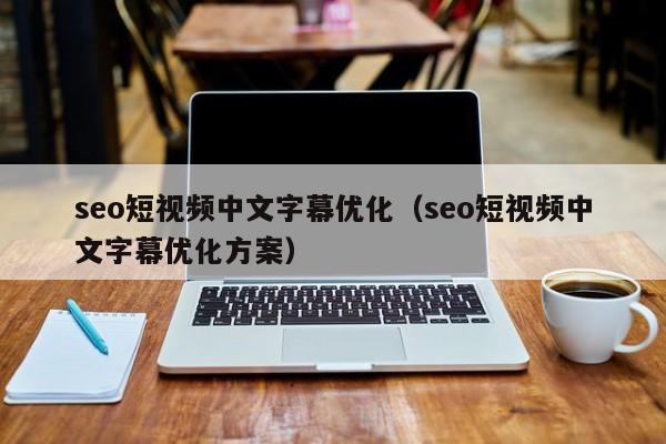 seo短视频中文字幕优化（seo短视频中文字幕优化方案）