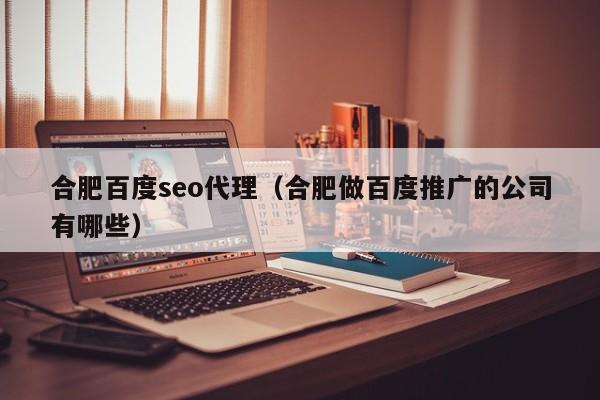 合肥百度seo代理（合肥做百度推广的公司有哪些）