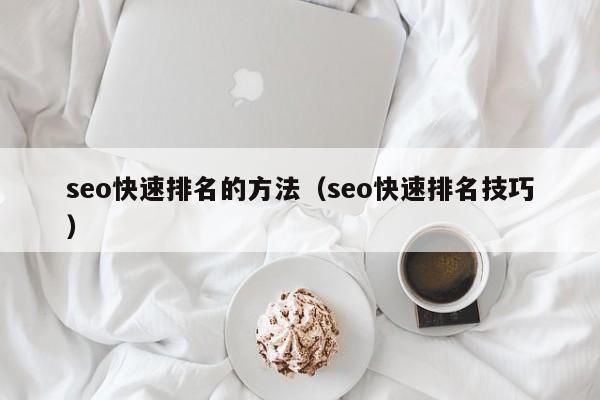 seo快速排名的方法（seo快速排名技巧）